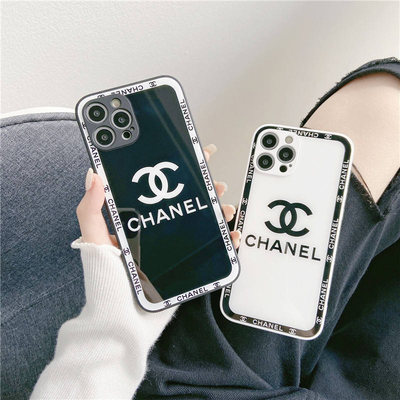 シャネル スマホケース iphone15/15pro/14pro お 揃い chanel iphone12pro max/11 背面 強化 ガラス ケース アイフォン11プロ/xs カバー オシャレ 安い