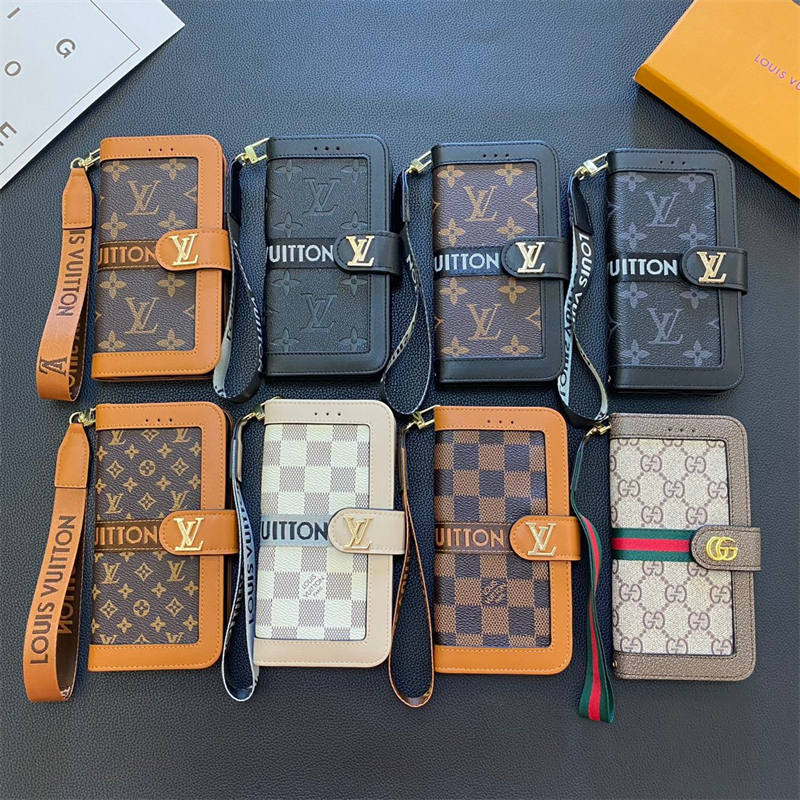 ルイ ヴィトン iphone17/17pro ケース 手帳 型 カード収納 手帳型iphone16ケース ブランド iphone15/14pro ケース ヴィトン gucci スマホケースiPhone13/12 手帳型 ストラップ 付き