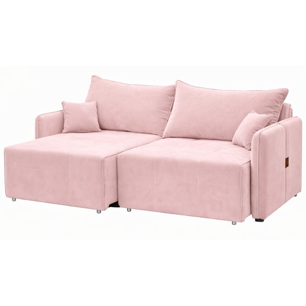 Sofá Fontana Retrátil Reclinável Veludo 200cm Moderno