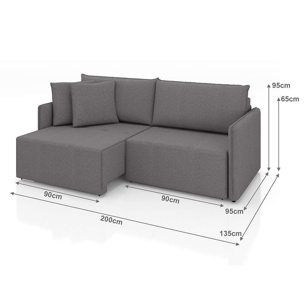 Sofá 3 Lugares Retrátil e Reclinável Malta Linho Grafite 200 cm em Promoção | Ofertas na Americanas