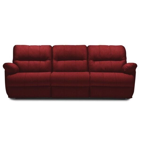 Sofá 3 Lugares Sleep 2,46M Elétrico Suede Animale Vermelho - Ilha Bela