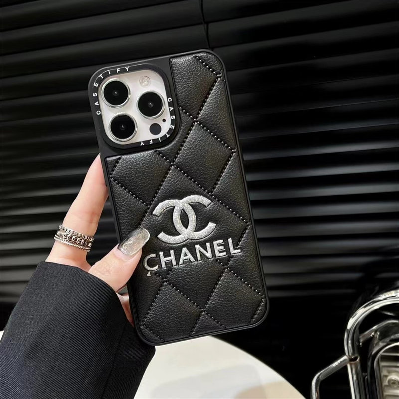 シャネル iphone17/17pro ケース chanel iphone16/15pro ケース コピー iphone14/13 ケース ハイ ブランド iphoneケース カップル ブランド iphoneケース レザー