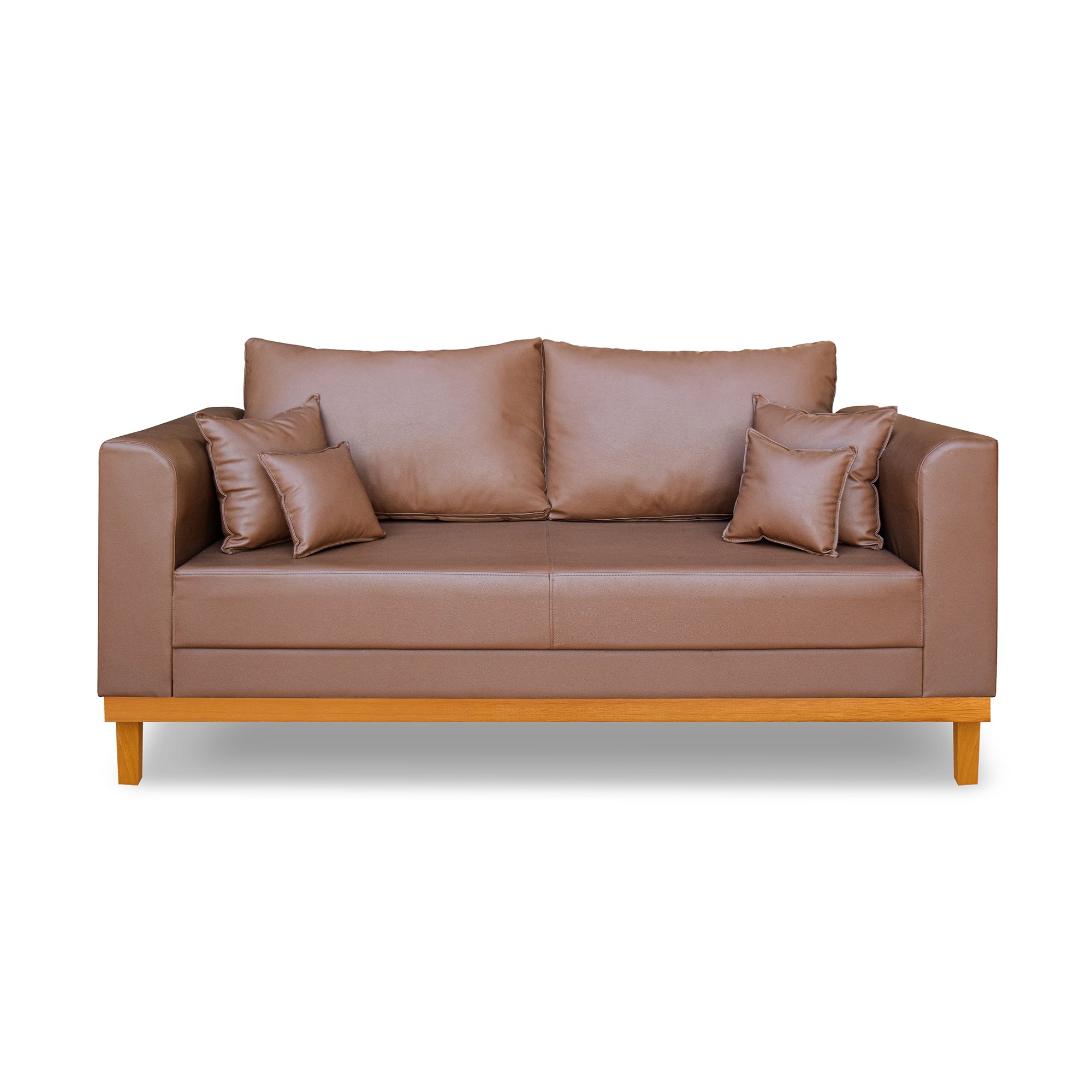Sofa 3 Lugares Beny Courvim Terracota