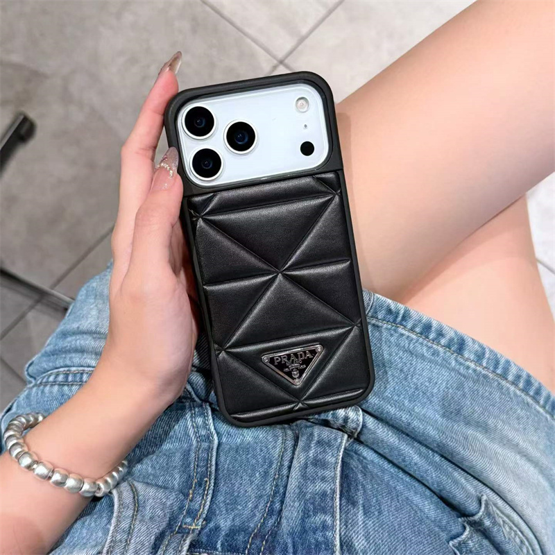 prada iphone17 ケース プラダ 携帯 ケース iphone17pro ケース ハイ ブランド iphone16/16promax ケース ブランド 安い iphone15/14 ケース カップル お 揃い