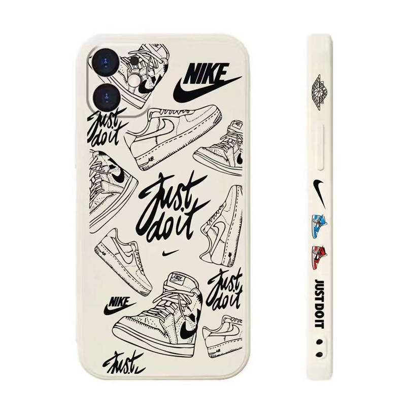 iphone16/16pro ケース nike iphone15pro max ケース 高校生 中学生 スマホケース14/13/12 人気 スニーカー柄 iphone11 ケース 個性 的 アイフォンカバー かっこいい