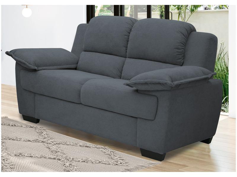 Sofá 2 Lugares Suede Carmel Linoforte