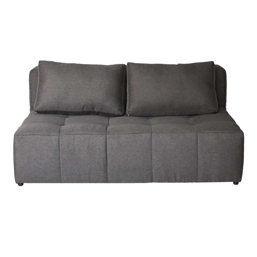 Sofá 2 Lugares Modular Soho Linho Grafite em Promoção | Ofertas na Americanas