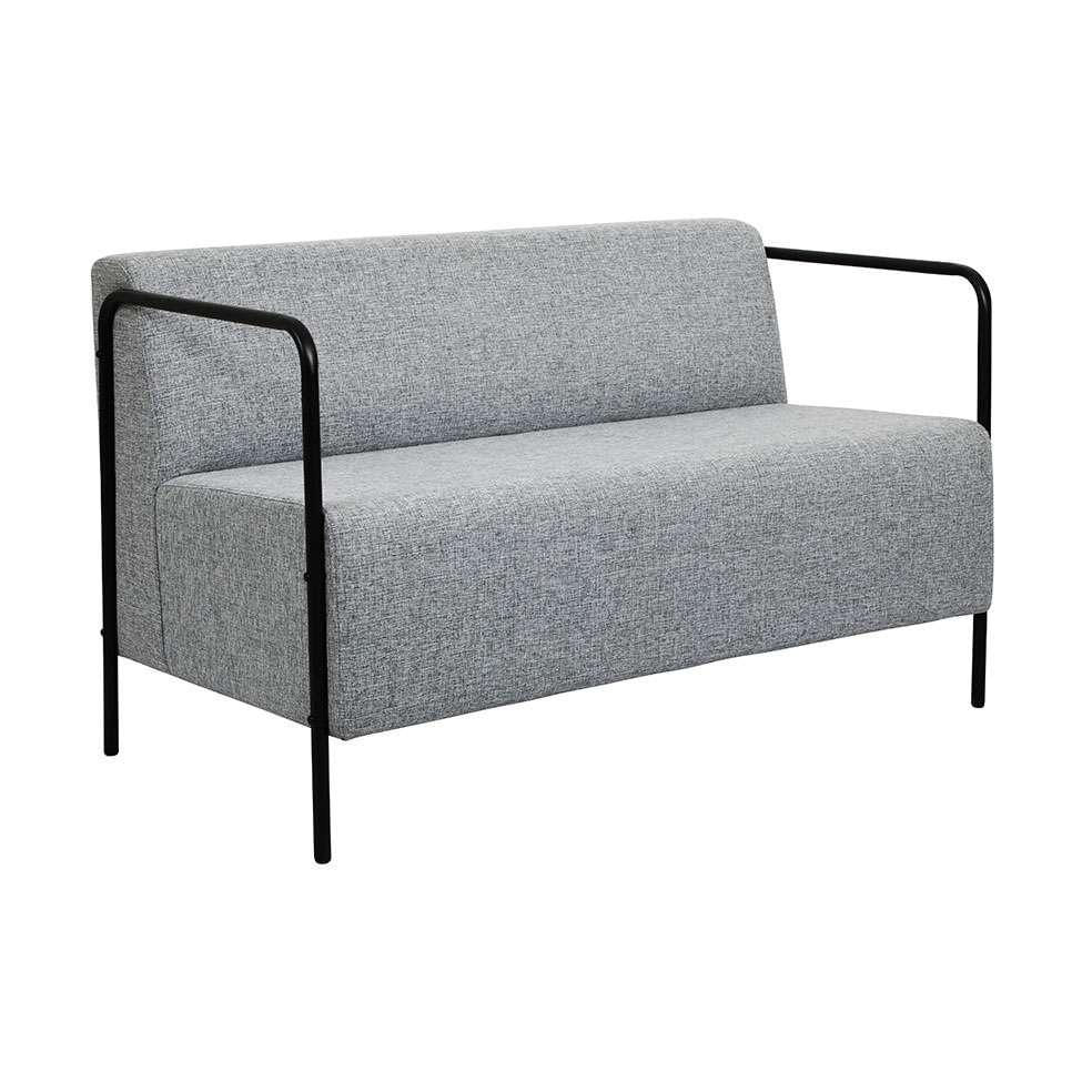 Sofá 2 Lugares Lino Linho Cinza em Promoção | Ofertas na Americanas