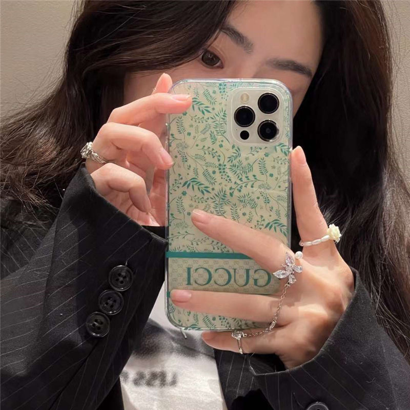 クリア iphone14 ケース 花 柄 ブランド iphone14pro max/13ケース gucci スマホケース13pro インスタ 可愛い アイフォン12pro/11promax カバー 頑丈
