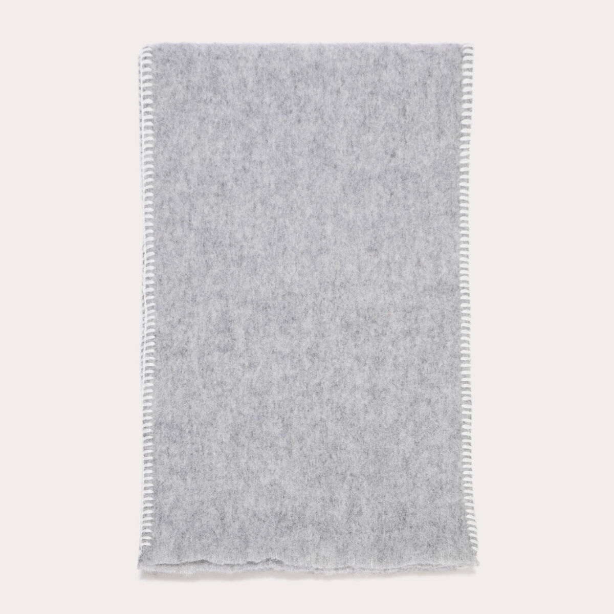 écharpe fluide gris clair femme