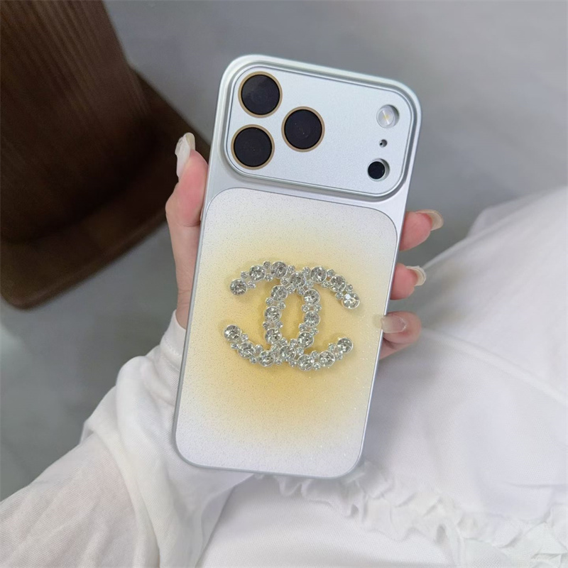 iphoneケース シャネル風 chanel iphone17 /17proケース iphoneケース ハイブランド 女子 スマホケース デコ iphone16/16promaxケース カメラ保護