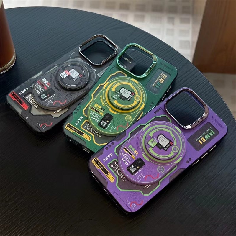 MagSafe対応 ケース ブランド iphone17/17proケース ブランド メンズ iphone16/15pro ケース マグセーフ スマホケース スタンド 付き グリップ iphoneケース 男性 プレゼント おすすめ