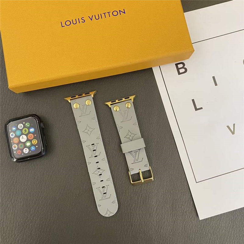 アップル ウォッチ バンド ハイ ブランド ヴィトン apple watch レザー バンド かわいい 男性 女性 スマート ウォッチ ベルト 38/40mm 42/44/45mm