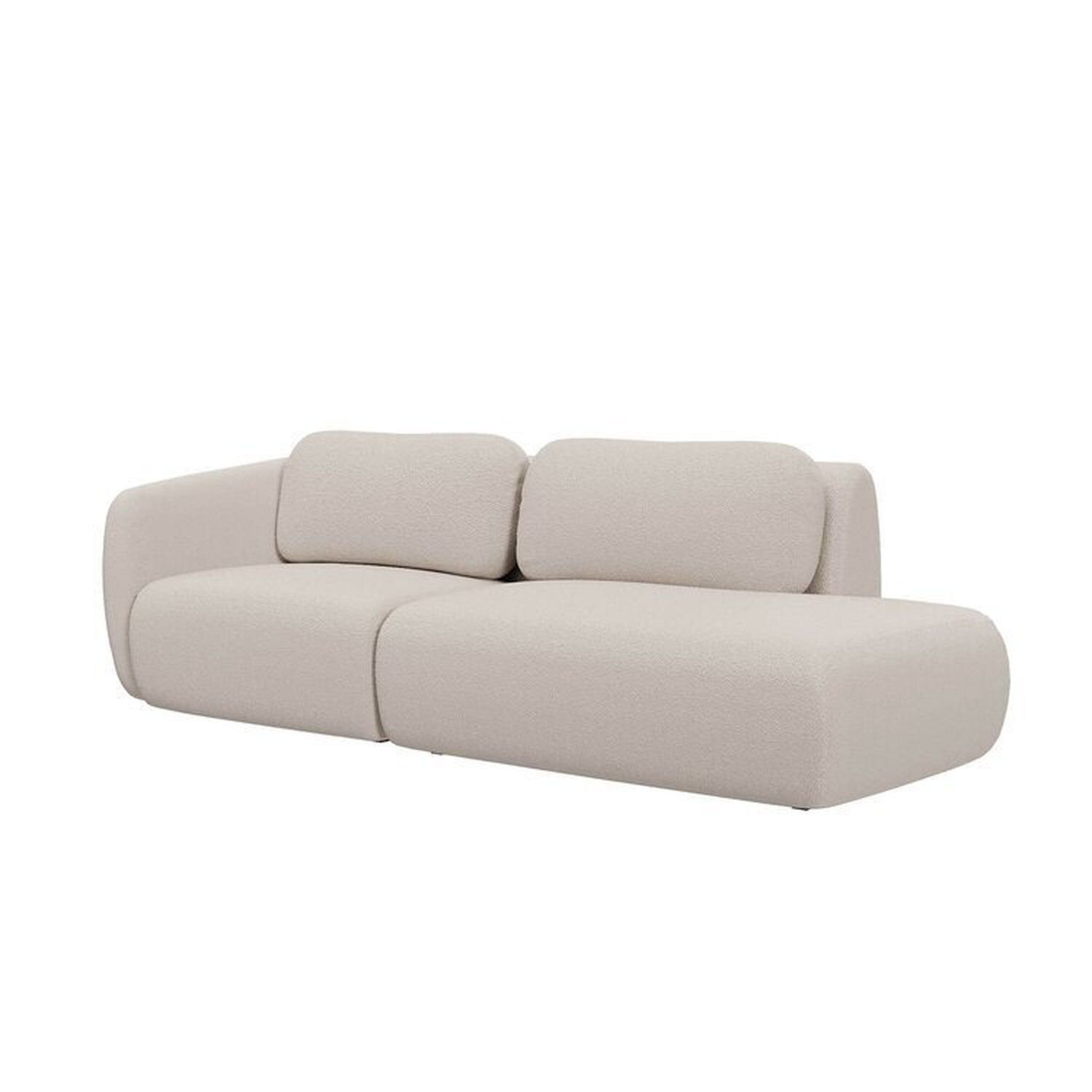 Sofá Modular 2 Lugares Com Sumiê Orla CabeCasa MadeiraOriginals