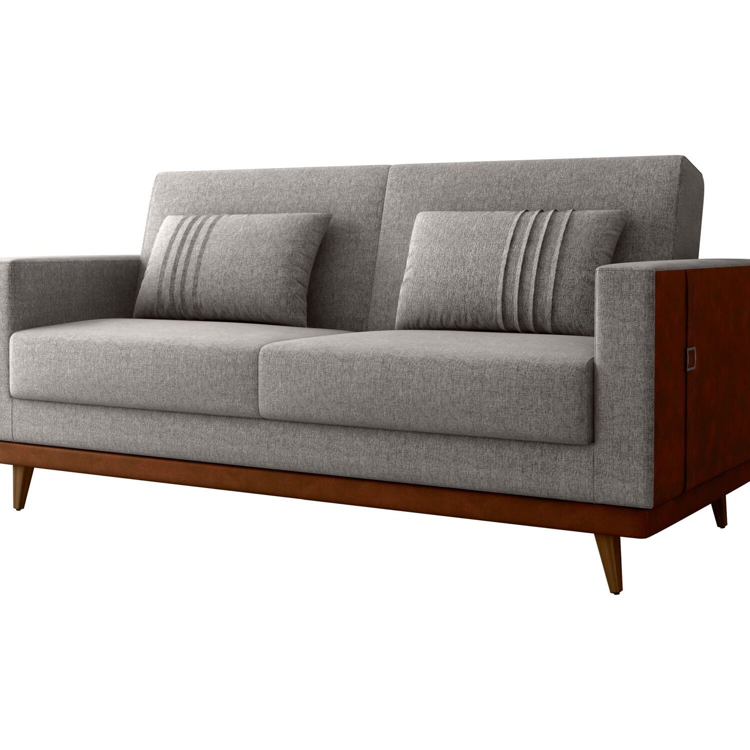 Sofá Cama 3 Lugares Esther 203cm X 90cm X 95cm