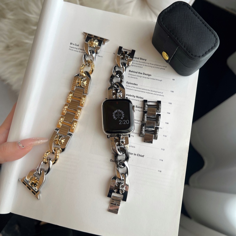 クロム ハーツ アップル ウォッチ バンド apple watch バンド ブランド メンズ アップル ウォッチ バンド チェーン apple watch バンド ハイブランド かっこいい