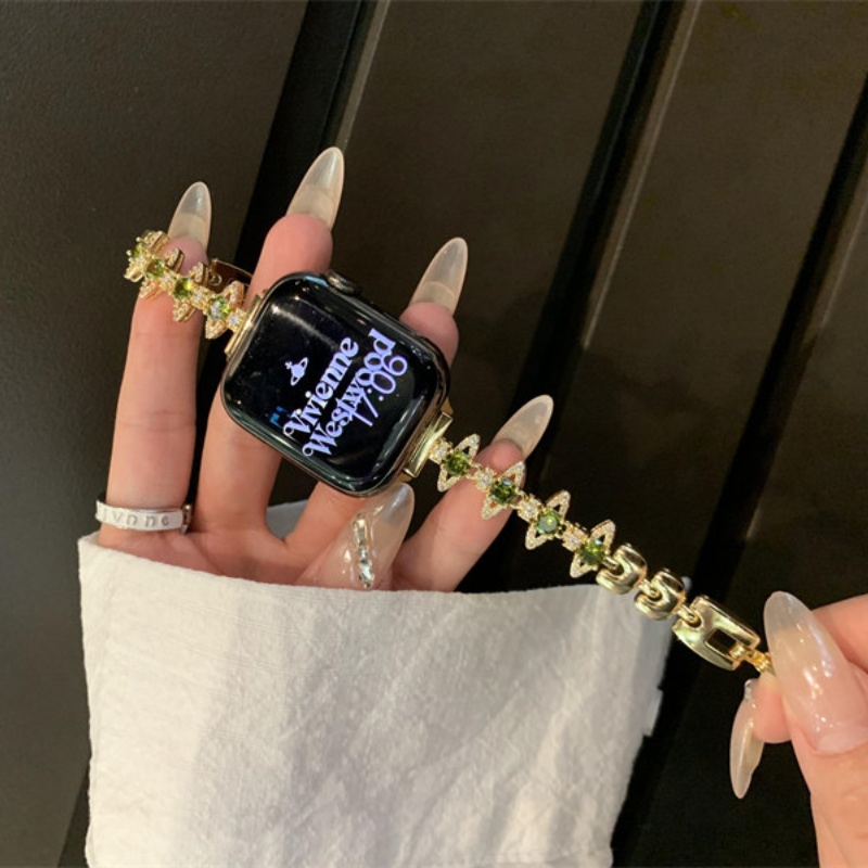 apple watch バンド ヴィヴィアン vivienne アップル ウォッチ バンド ブランド apple watch バンド キラキラ アップル ウォッチ ブレスレット レディース