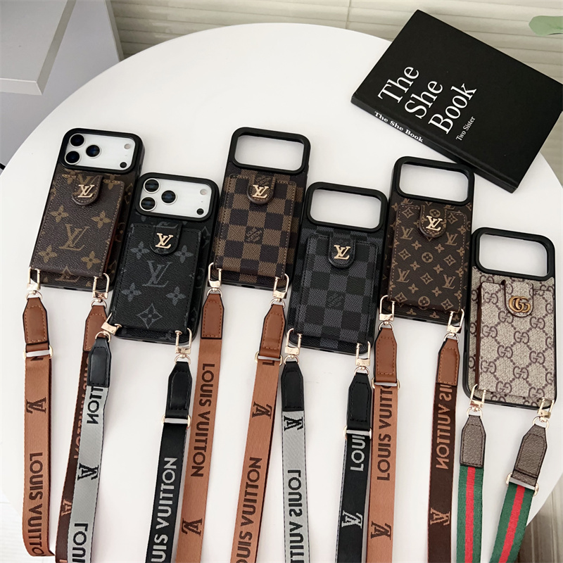 iphone17 ケース ショルダー ルイヴィトン iphone airケース カード収納 ブランド gucci スマホケース ショルダー iphone17pro/16pro/15 ケース 革 ブランド レディース アイフォン14/13/12 ケース 斜めがけ ブランド