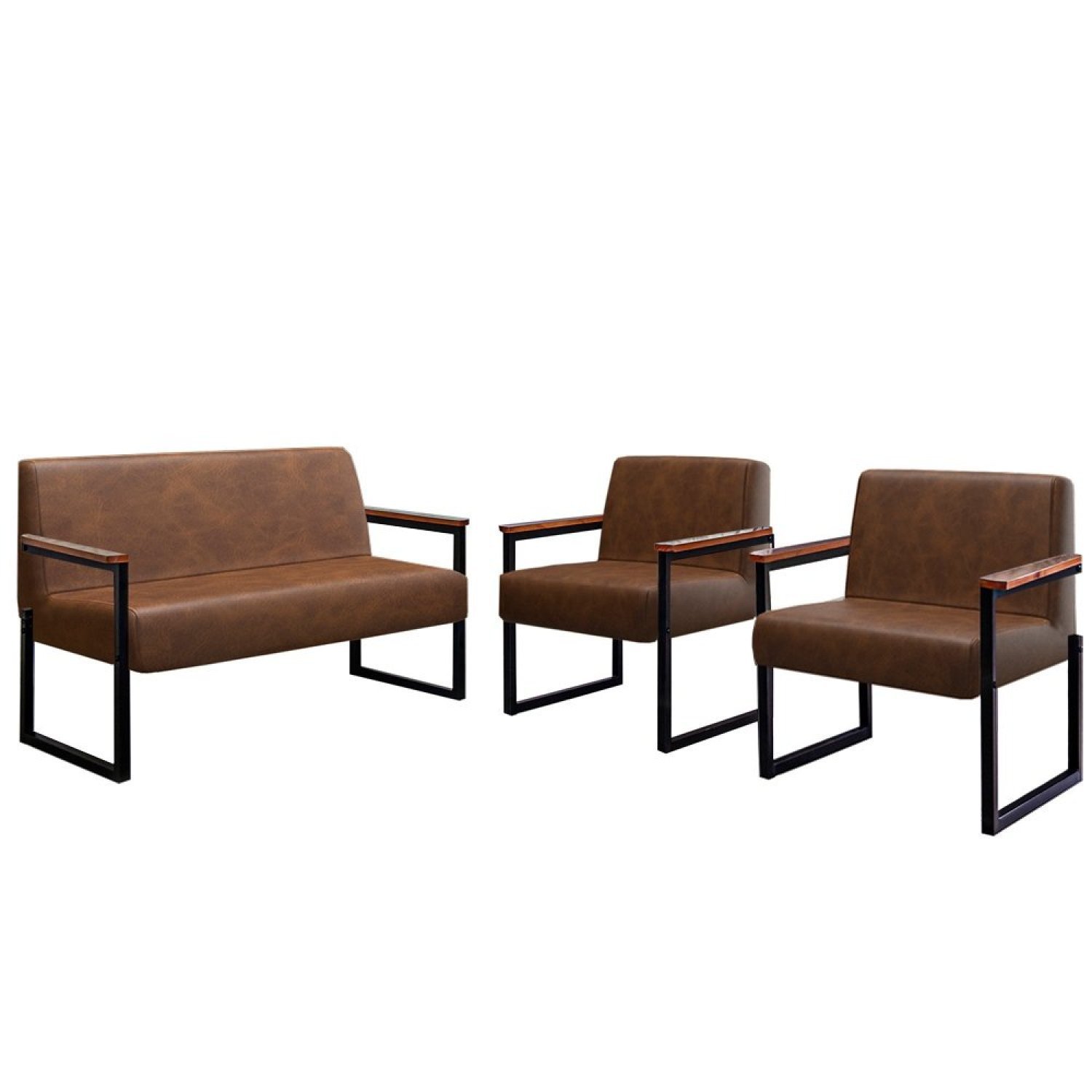 Kit Sofá 2 Lugares e 2 Poltronas Niterói