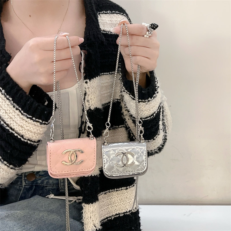 シャネル airpods ケース chanel コイン ケース airpods pro ケース ショルダー ミニ バッグ レディース 人気 ブランド airpods 第 4 世代 ケース ブランド