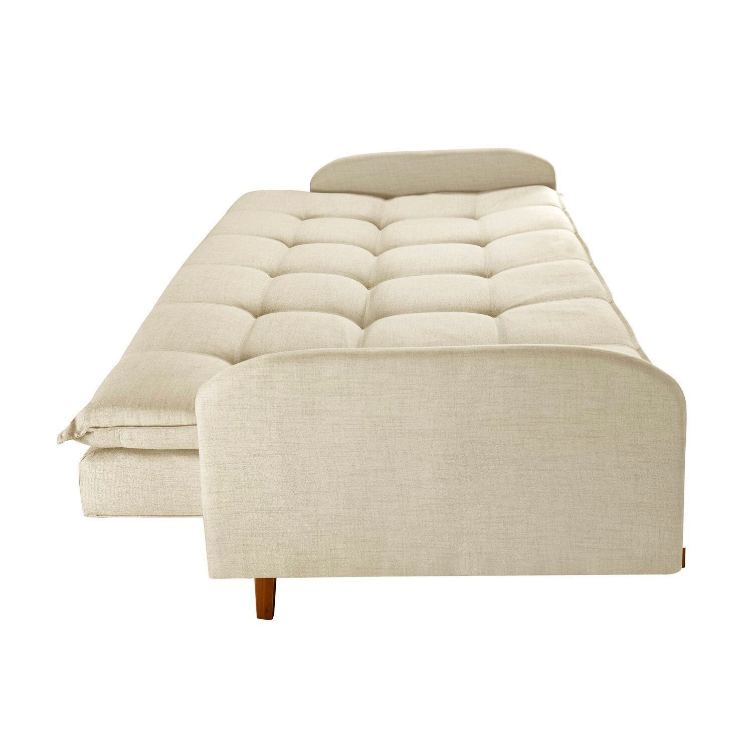 Sofa Cama 202cm X 92cm em Linho Cannes