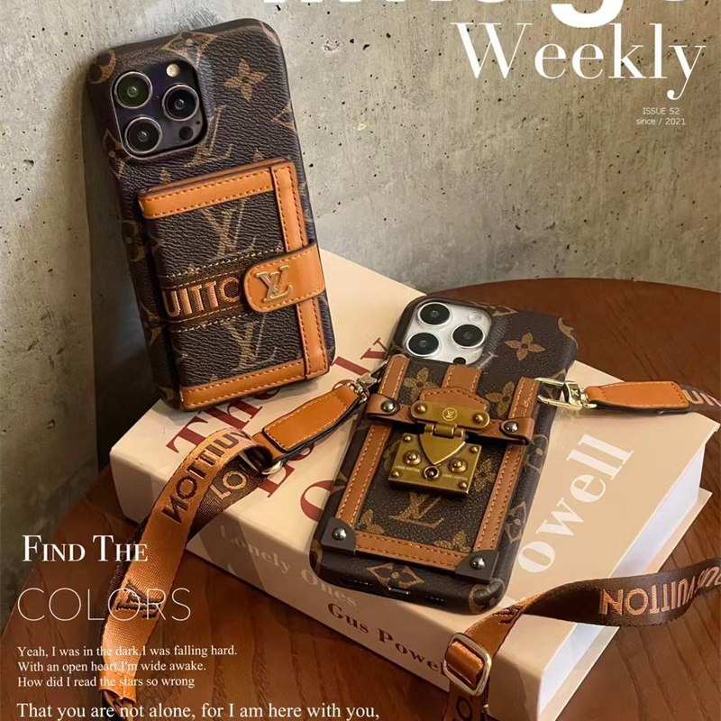 スマホ ショルダー メンズ ブランド ヴィトン スマホ ショルダー iPhone17/17pro ルイヴィトン iphone16/15proケース コピー iphone14/14promax ケース ブランド 人気 iphone13/12ケース カード収納