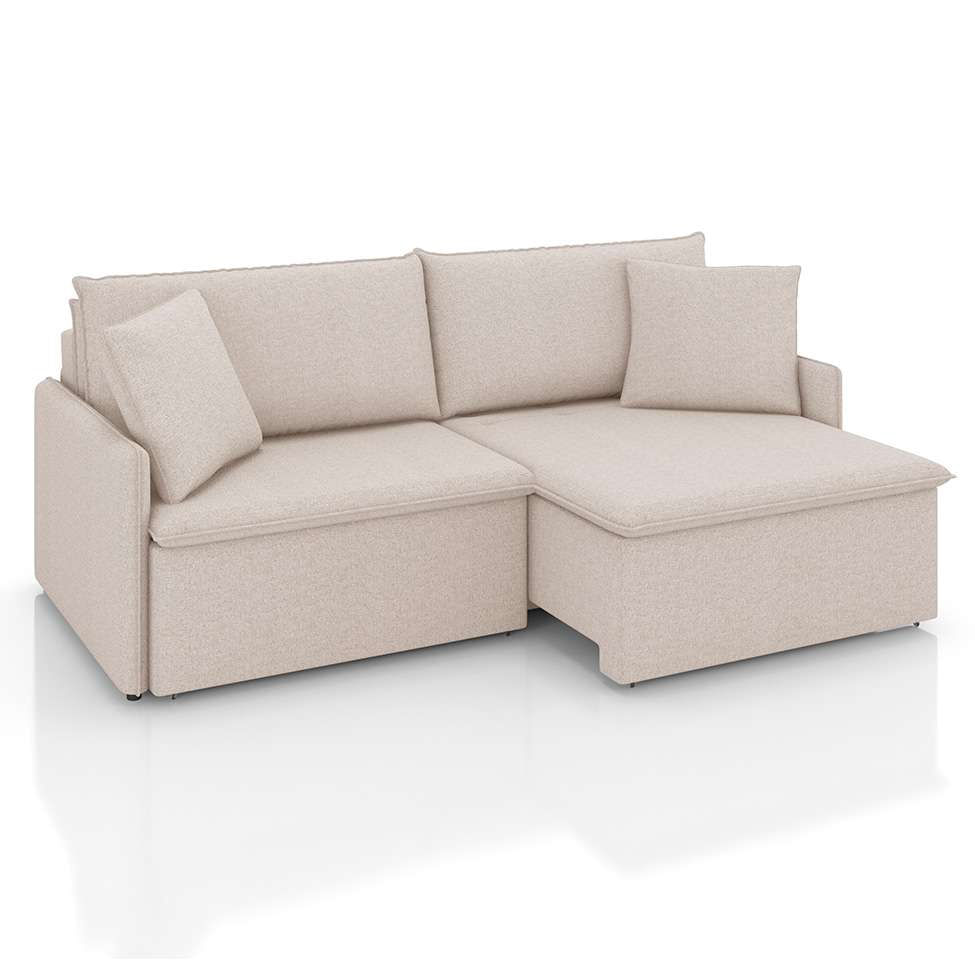 Sofá 2 Lugares Retrátil e Reclinável Stilo Linho Cru 174 cm em Promoção | Ofertas na Americanas