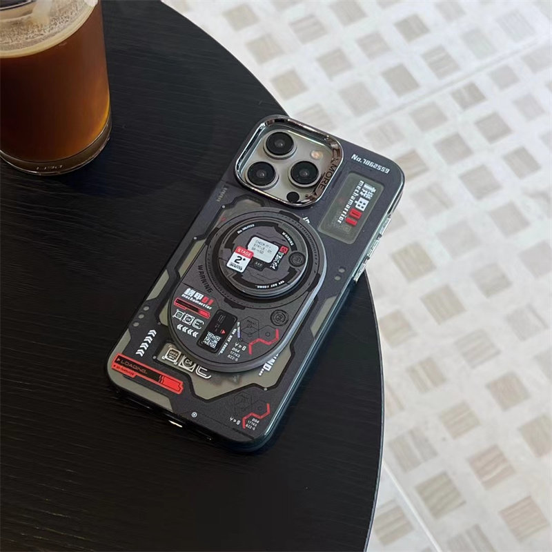 MagSafe対応 ケース ブランド iphone17/17proケース ブランド メンズ iphone16/15pro ケース マグセーフ スマホケース スタンド 付き グリップ iphoneケース 男性 プレゼント おすすめ