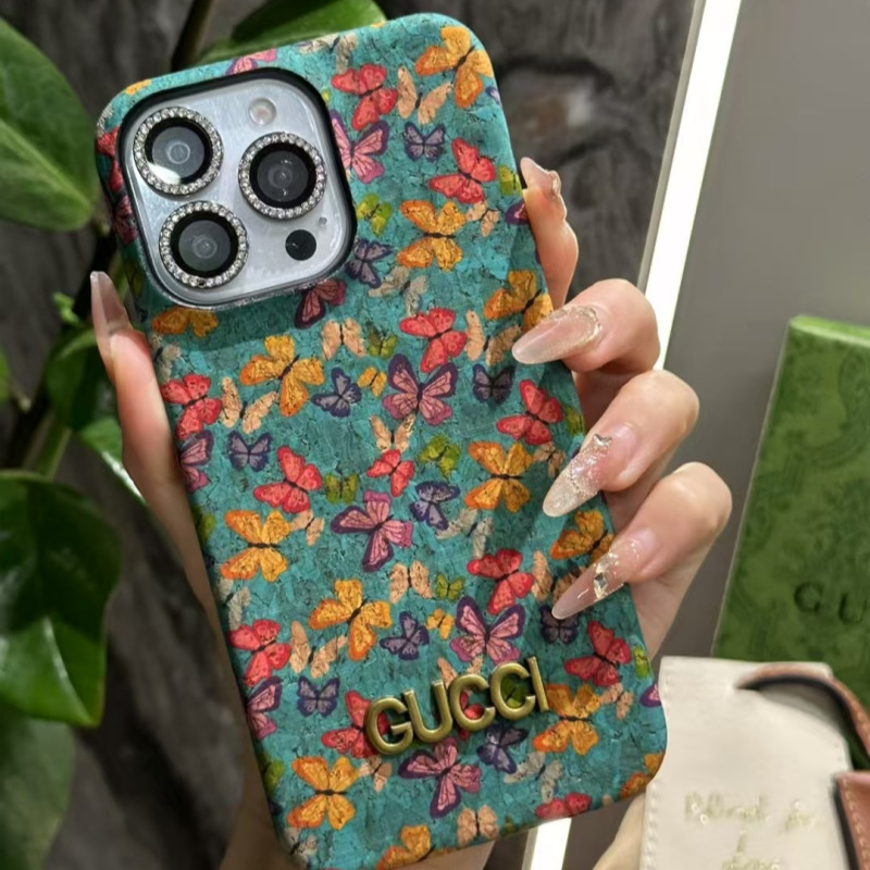 gucci iphone17/16pro ケース 花柄 グッチ アイ フォン ケース スマホケース ハイ ブランド iphone ケース 花 柄 ブランド iphone15/14pro/13 ケース 女子 人気