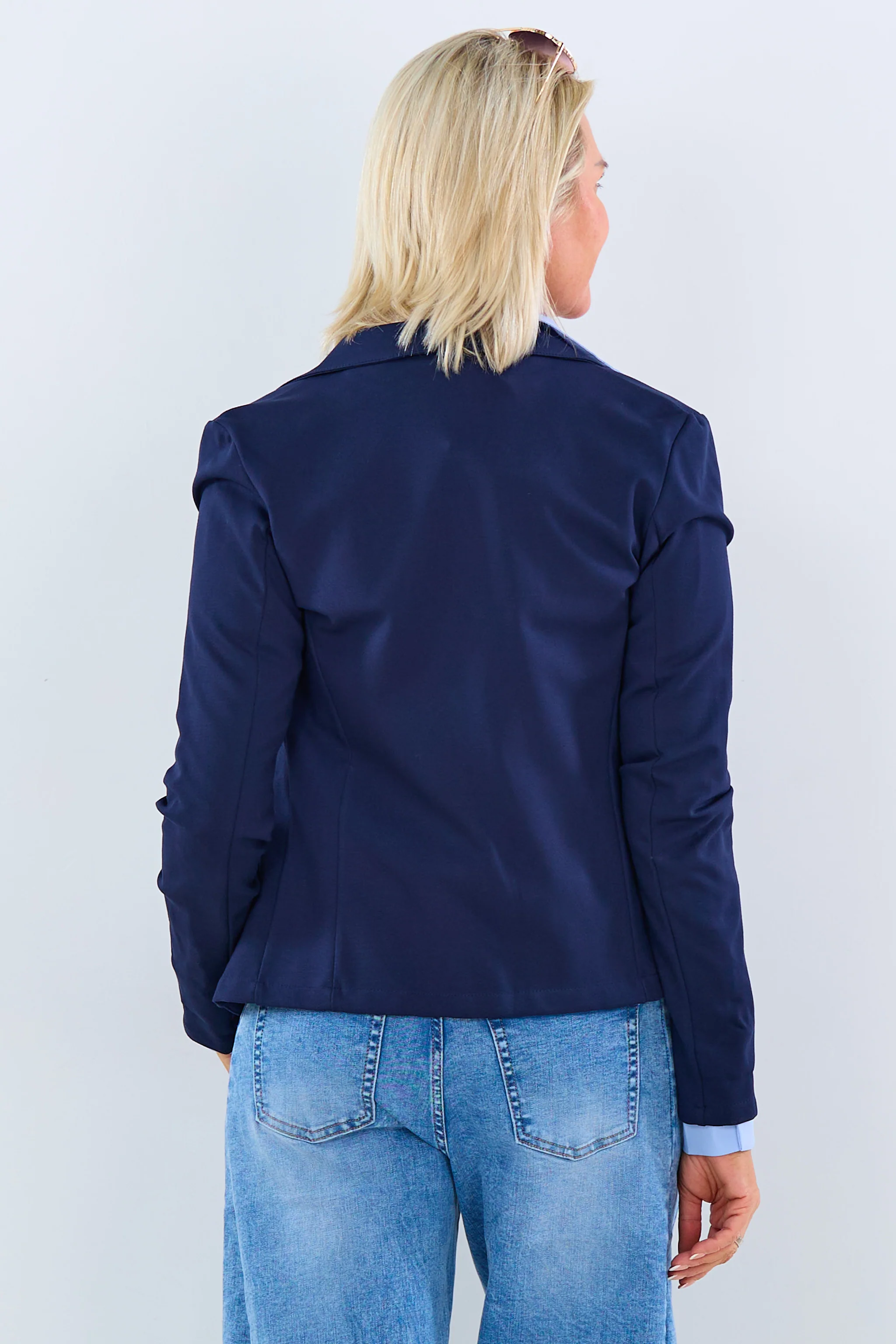 Blazer kurz, marine blau