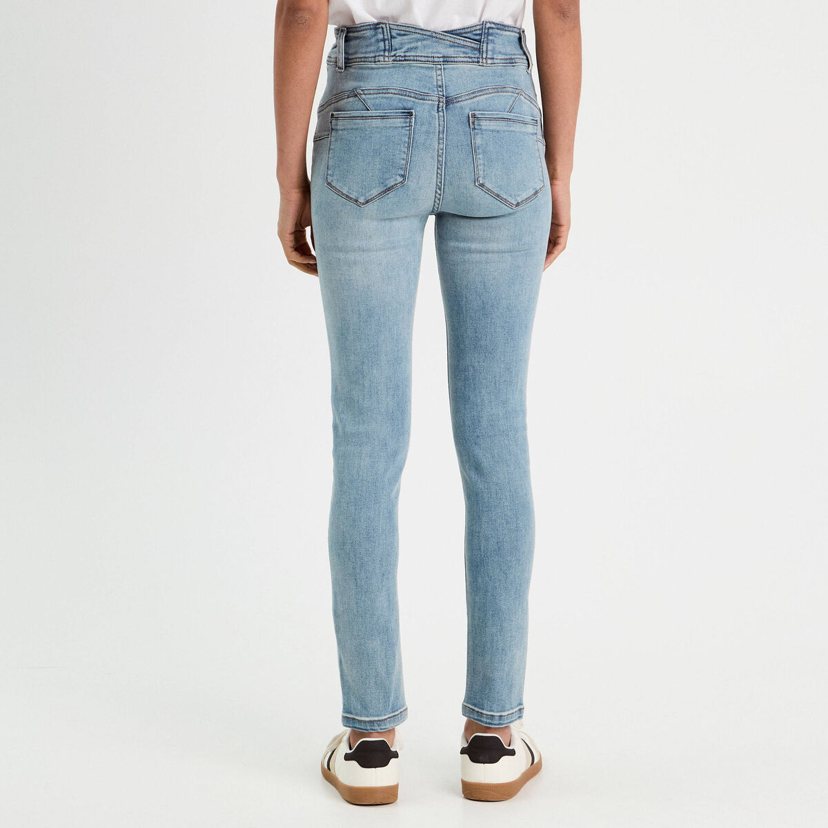 Jeans slim push-up denim double stone femme