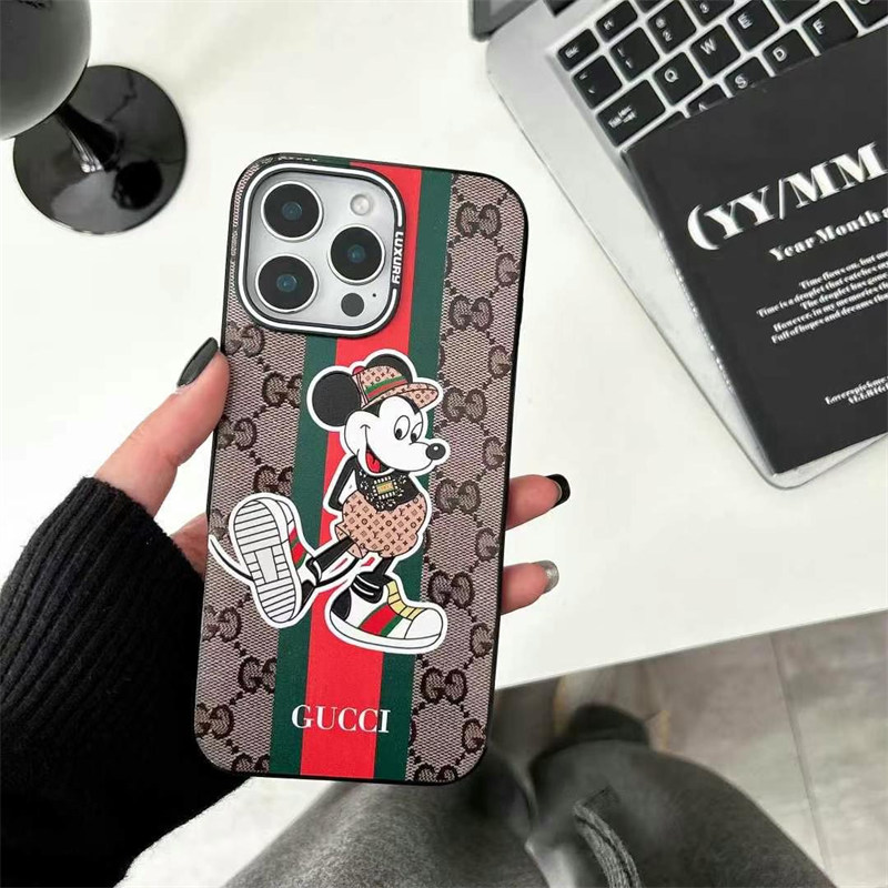 iphone16/16plus/16pro maxケース ミッキー グッチ iphone15pro ケース カップル iphone14/13 ケース gucci コピー アイフォン11pro/11カバー おもしろ 可愛い スマホケース アイフォン12 衝撃 ディズニー iphone ケース パロディ 安全