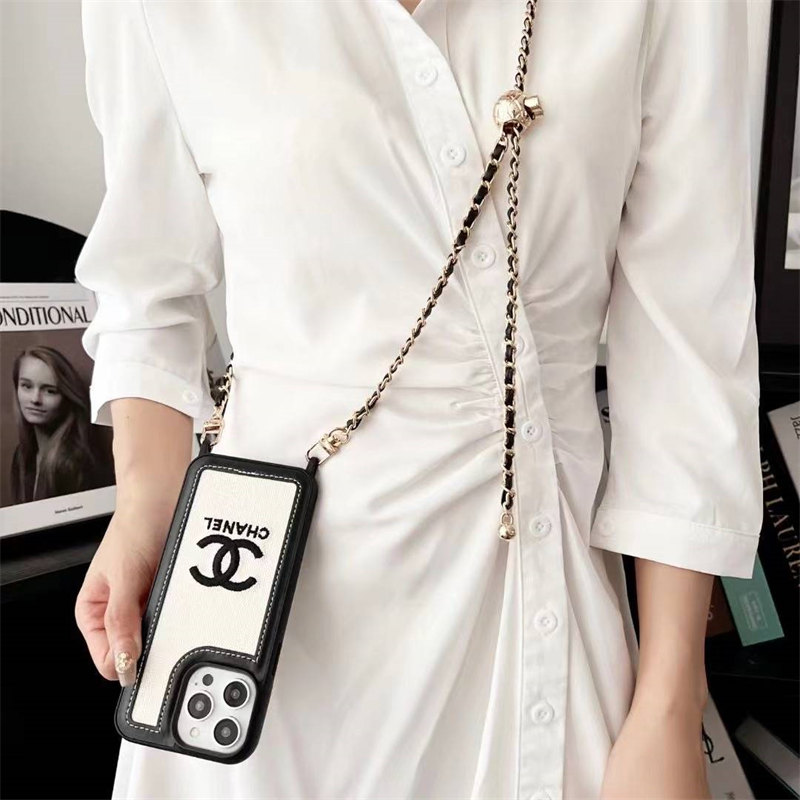 シャネル 携帯 ケース chanel ショルダー iPhone17/17proケース iphone16/15/14proケース ショルダー ブランド iphone13/13promax ケース レディース ハイブランド iphoneケース チェーン付き かわいい