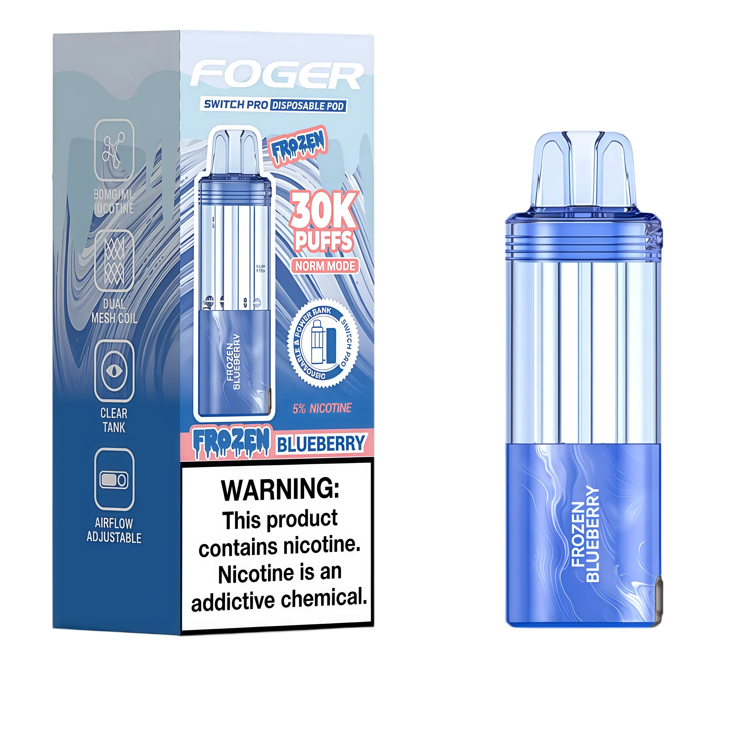 Frozen Blueberry - GeekBar US Authorized Retailer