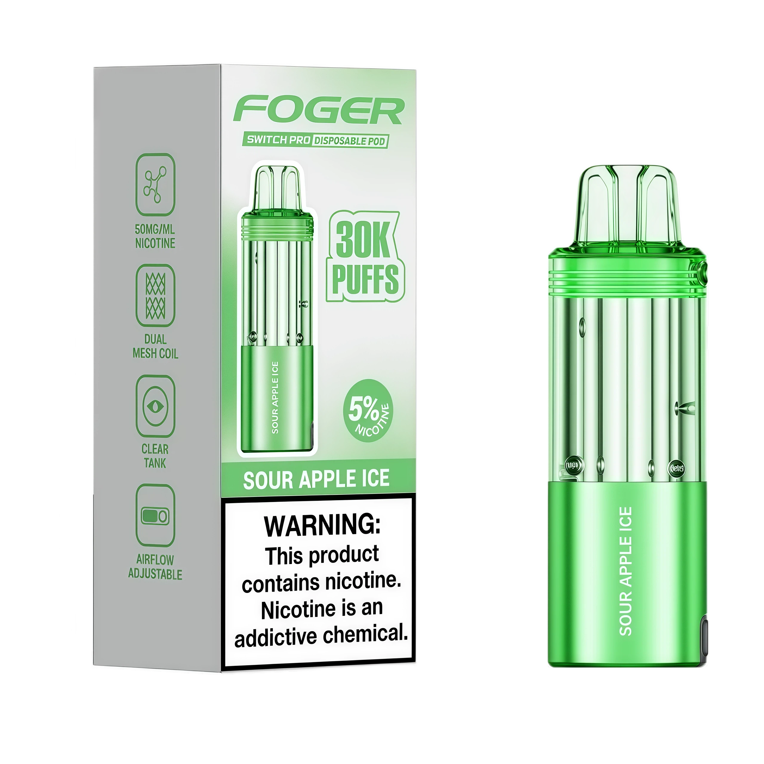 Sour Apple Ice - GeekBar US Authorized Retailer