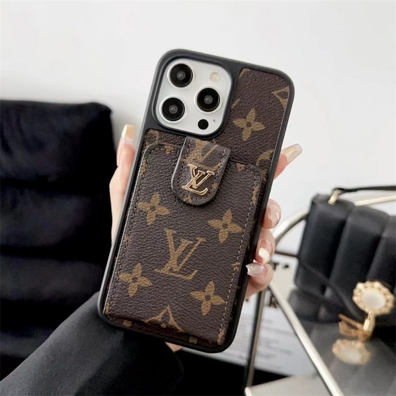 vuitton 携帯ケース ブランド ヴィトン アイフォン17/17proケース iphone16/16proケース カード収納 gucci アイフォンケース15/14/13 iphone ケース 財布 型 ブランド スマホケース ハイブランド コピー