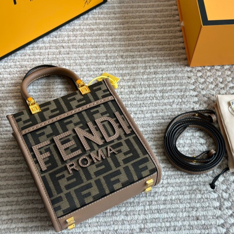 フェンディ サンシャイン バッグ コピー ミニ ショルダー バッグ ハイ ブランド fendi ショルダー バッグ トート バッグ 小さめ ブランド カバン レディース 人気 鞄 2way