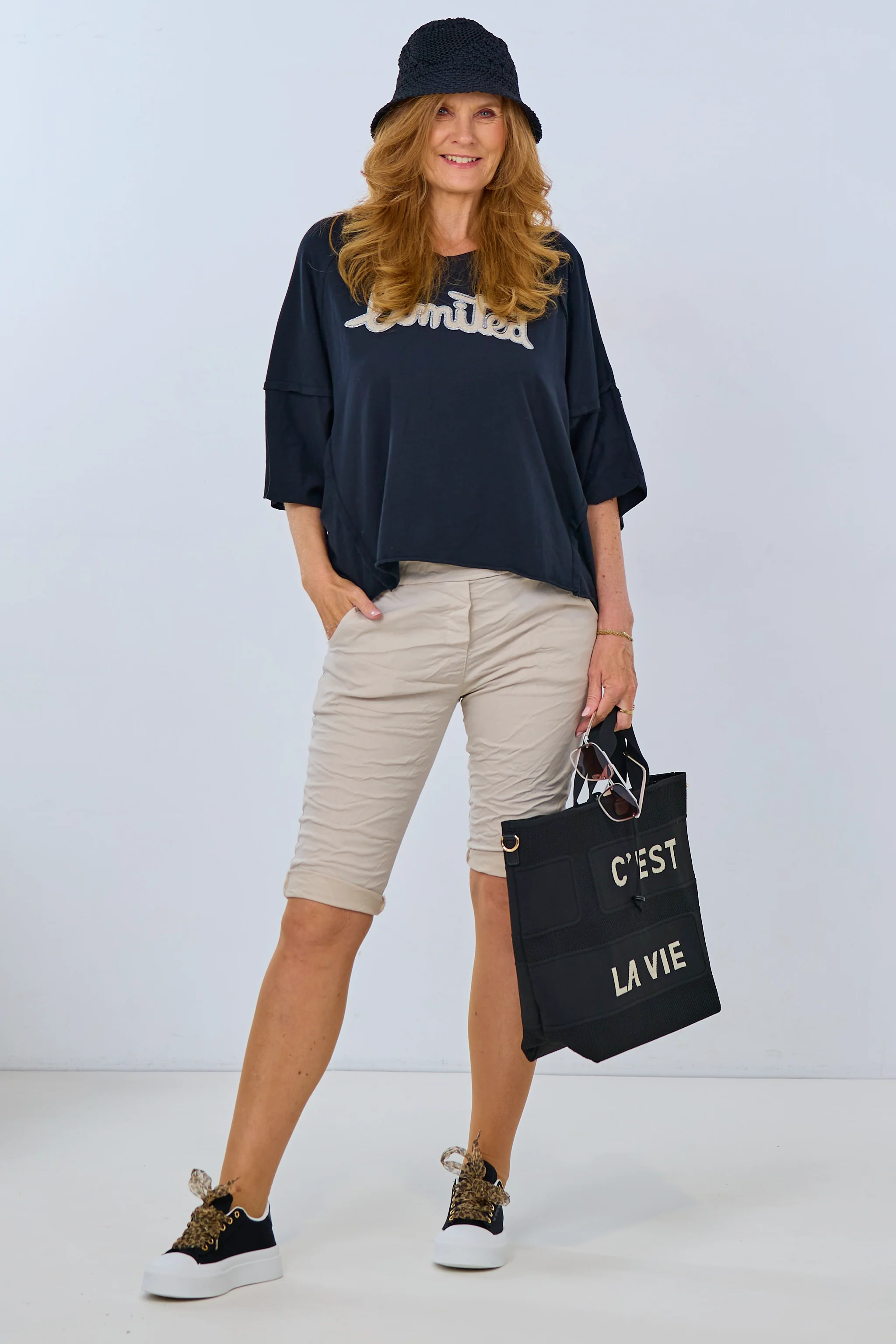 Kurzarm Shirt limited, schwarz