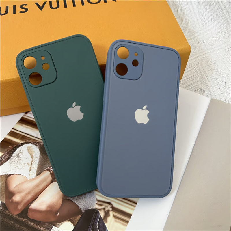 iphone12mini ケース ハイ ブランド iphone ケース アップルマーク iphone12ミニケース 可愛い ガラス アイフォン12ミニケース リンゴ マーク ペア カップル