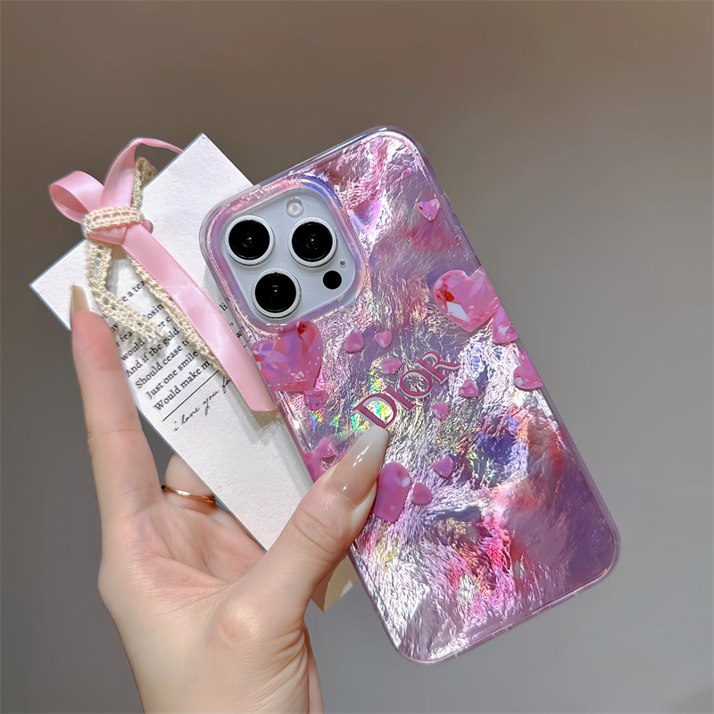 dior アイフォン16/16プロ ケース iphoneケース ブランド レディース ディオール風 iphone15/14 ケース コピー iphone13/12 ケース ピンク iphoneケース 大人可愛い ブランド