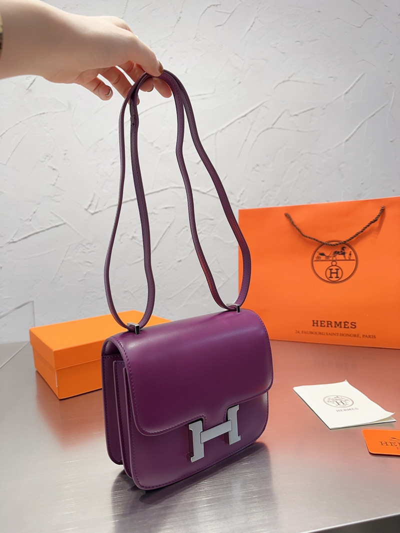 エルメス コンスタンス ミニ HERMES 小さい ショルダー バッグ シルバー金具 コンパクト バッグ 可愛い 2way ハイ ブランド ポシェット