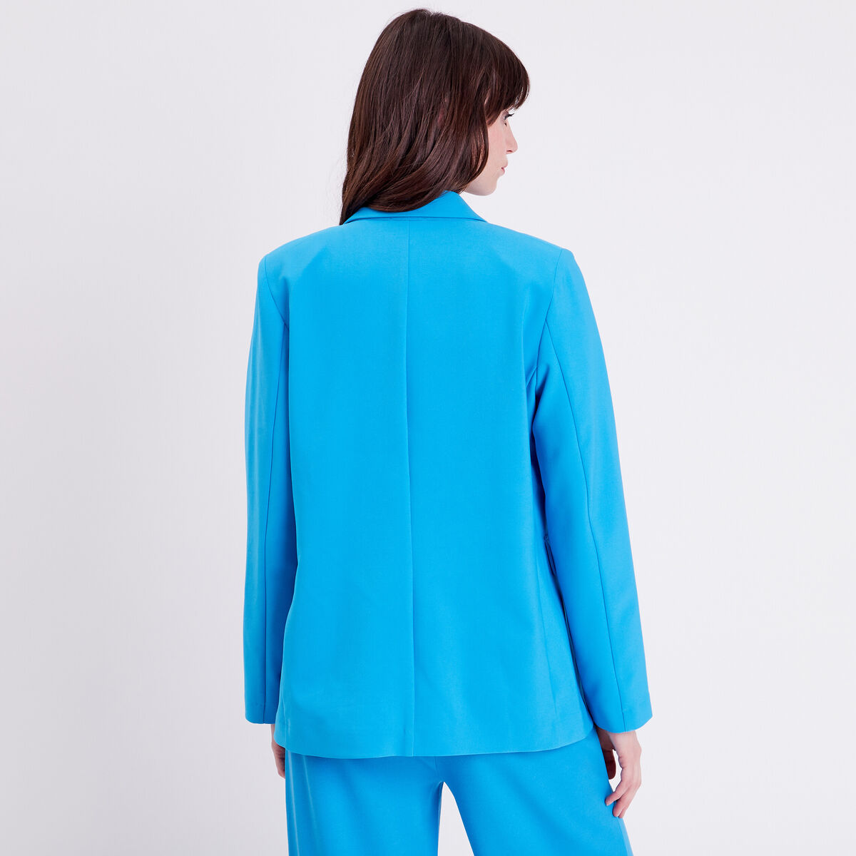 Veste blazer bleu femme