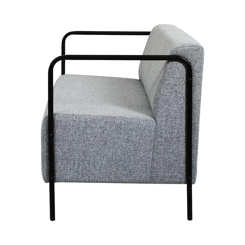 Sofá 2 Lugares Lino Linho Cinza em Promoção | Ofertas na Americanas