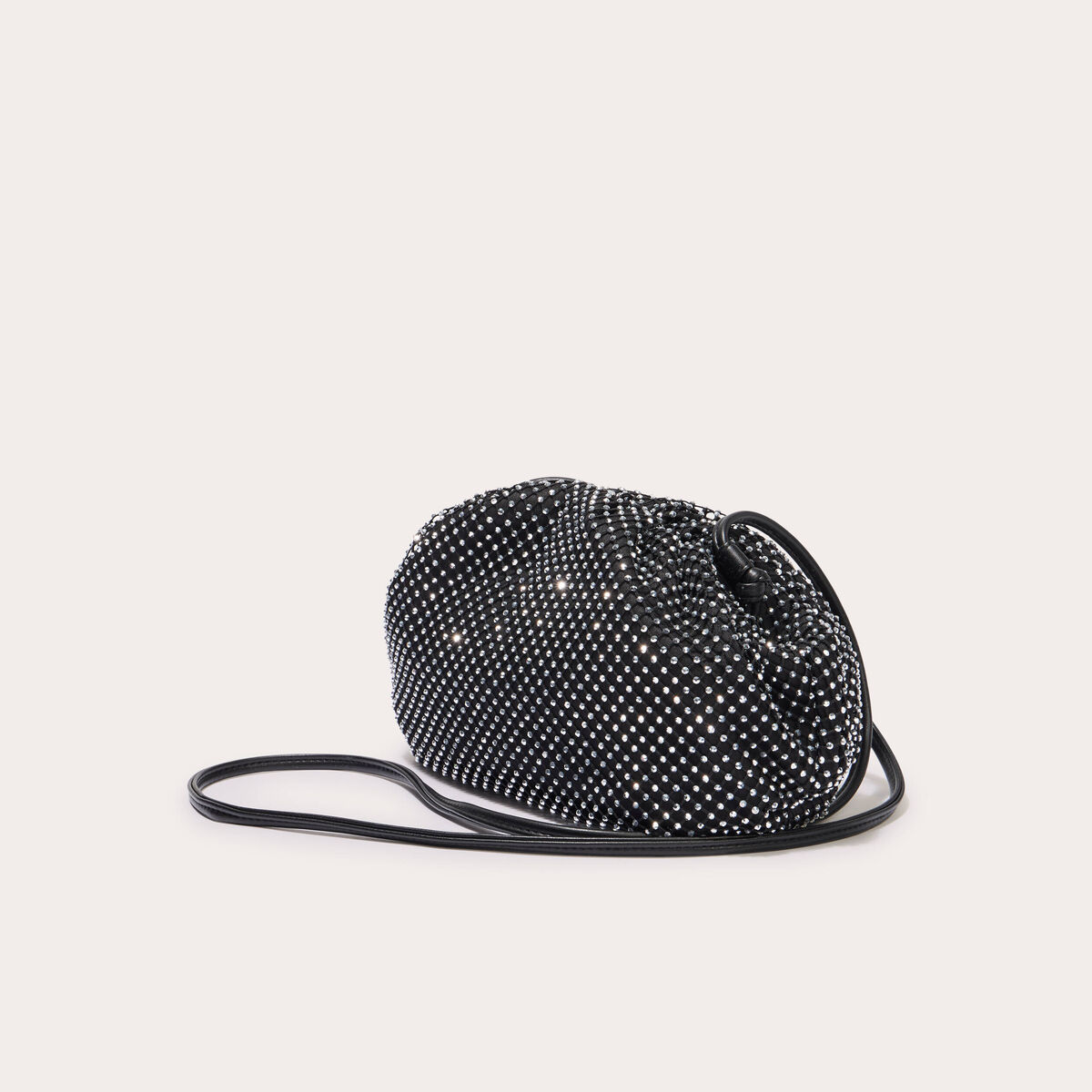 Sac à strass gris argent femme