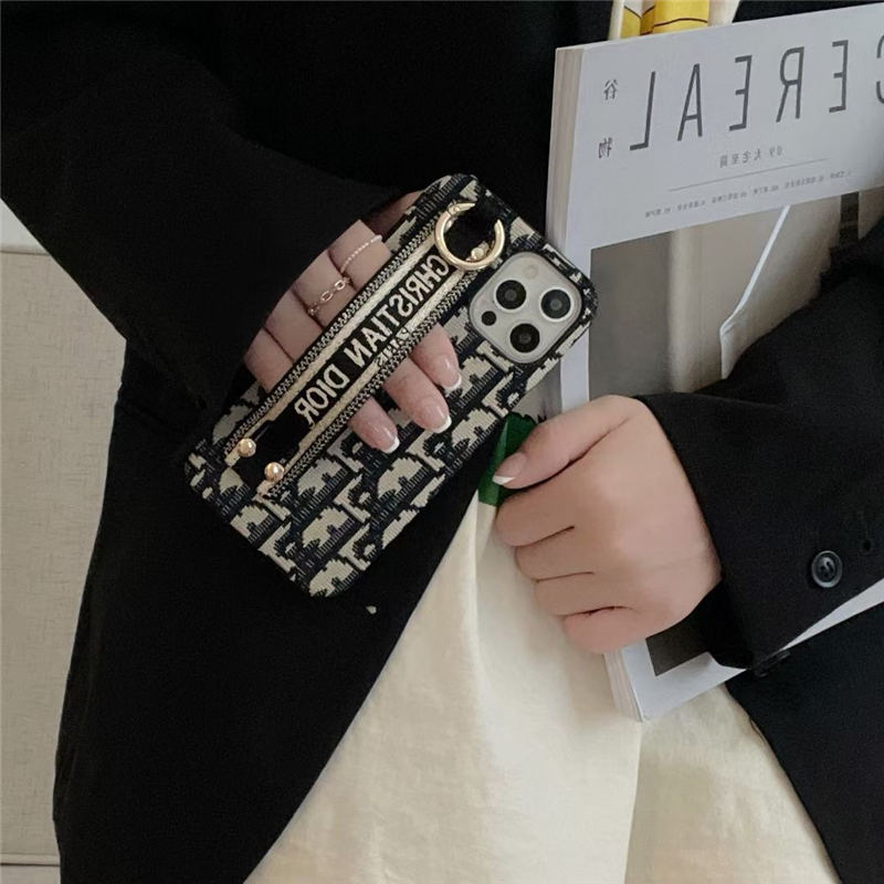 dior アイ フォン17/16プロ ケース バンド付き iphone15/14pro max カバー ハイブランド 女子 iphone12pro/11proケース 韓国風 携帯ケース iphonexs 大人コーデ