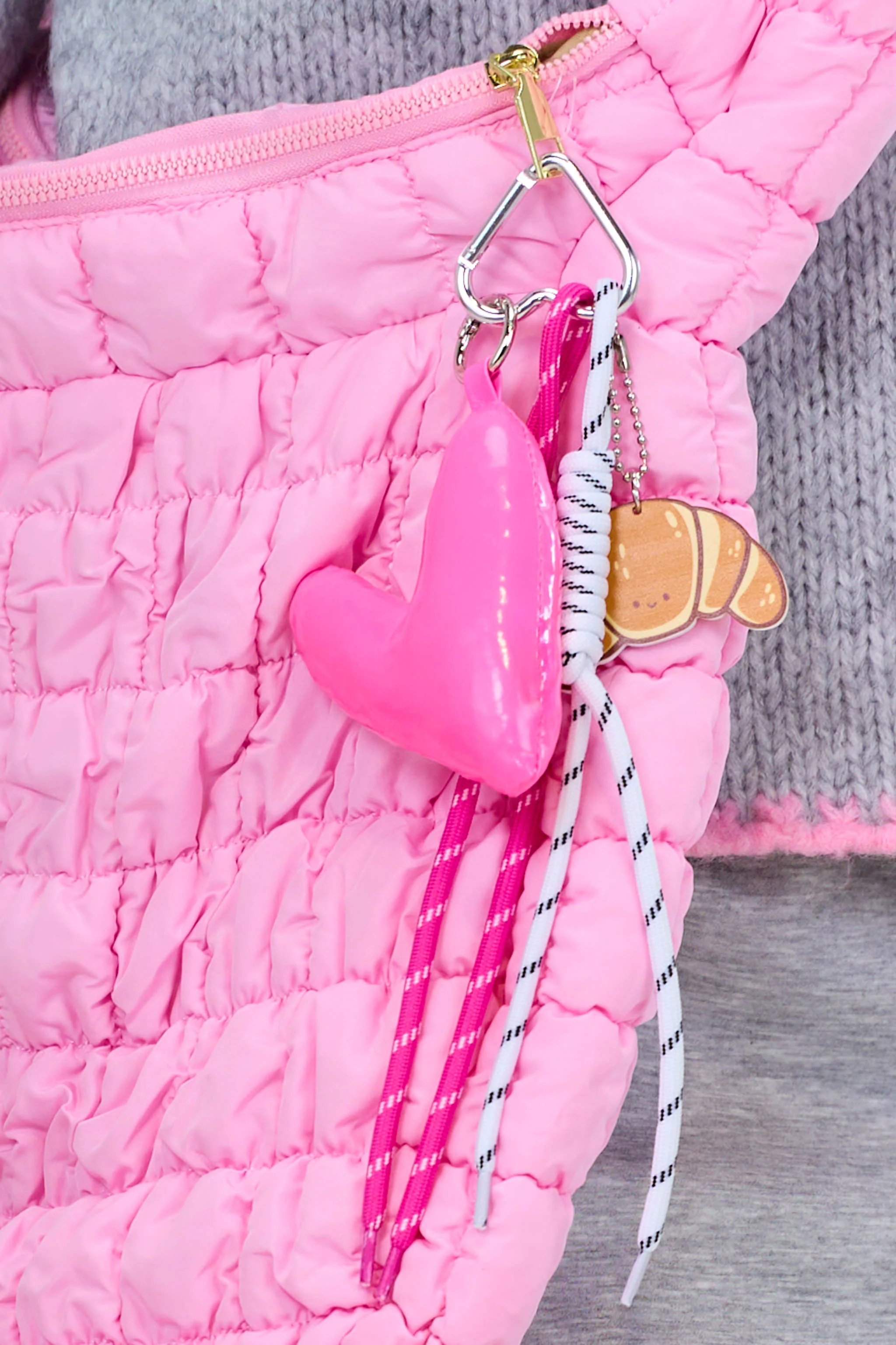 Anhänger HERZ, rosa-pink