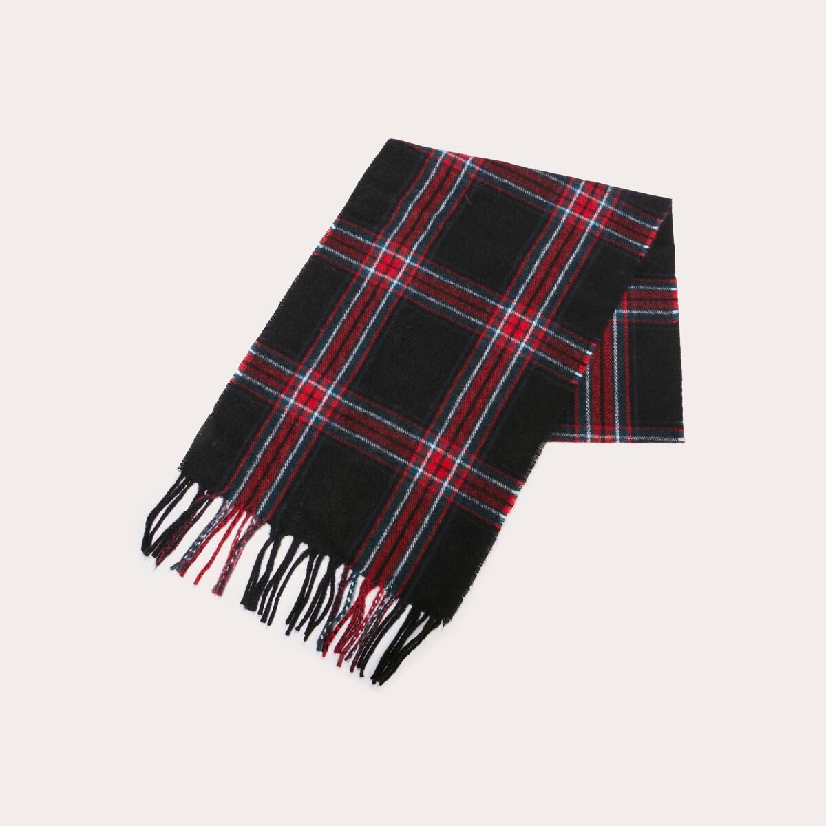 Plaid noir femme