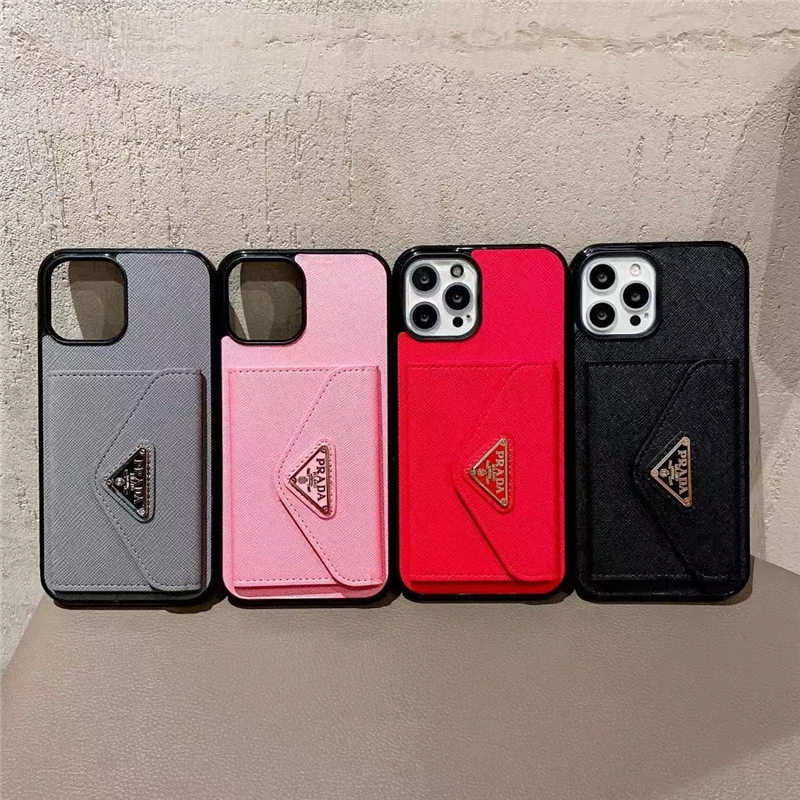プラダ iphone17/16pro max ケース カード 収納 おしゃれ iphone15/14pro maxケース 革 Prada スマホケース iphone13/11pro 多 機能 アイフォンxs/xr ケース 夫婦 お 揃い