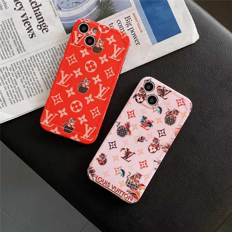 虎 スマホケース かわいい iphone15/14pro/13pro max ケース ルイヴィトン2023 iphone13 カメラ保護ケース 寅年 LV アイフォン11pro max/x/xs カバー 女子 おすすめ