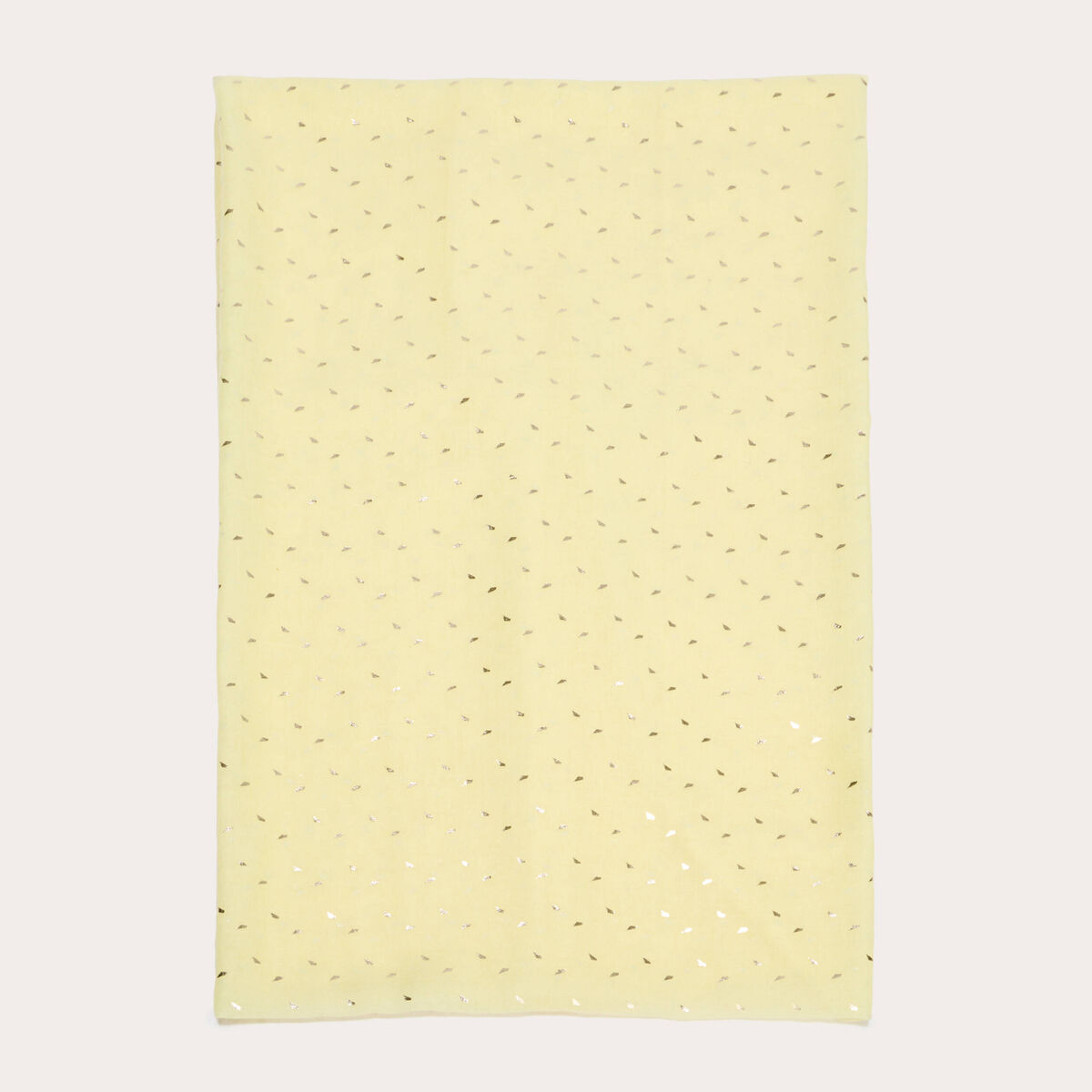 Foulard jaune clair femme